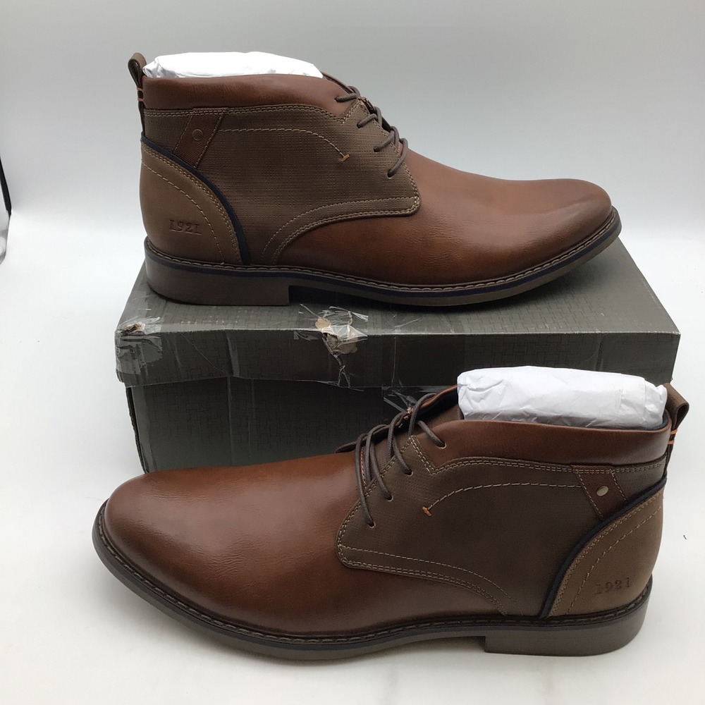 Freeman Brent Tan Leather Chukka Boots Mens Size 13 Wide‎ F218001 NEW